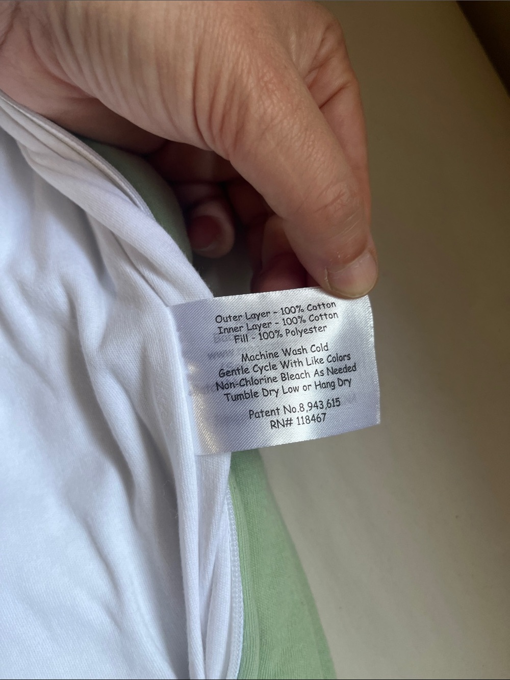 Baby Merlin’s Magic Sleepsuit One-Piece in Light Green - Small - Picture 5 of 8